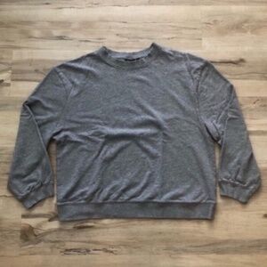 MASSIVE $10 SALE ASOS Gray Crew Neck Sweater Relaxed Fit